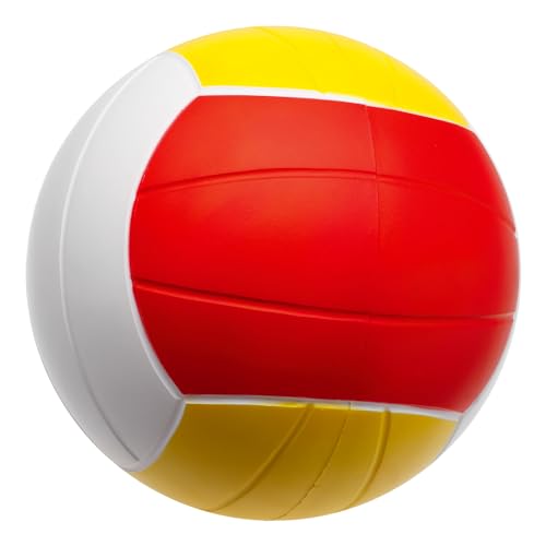 Sport-Thieme PU Schaumstoff Volleyball | Softball mit sehr gutem Sprungverhalten | Indoor/Outdoor | ø 200 mm | Geschlossenzelliger Spezialschaumstoff | Markenqualität von Sport-Thieme