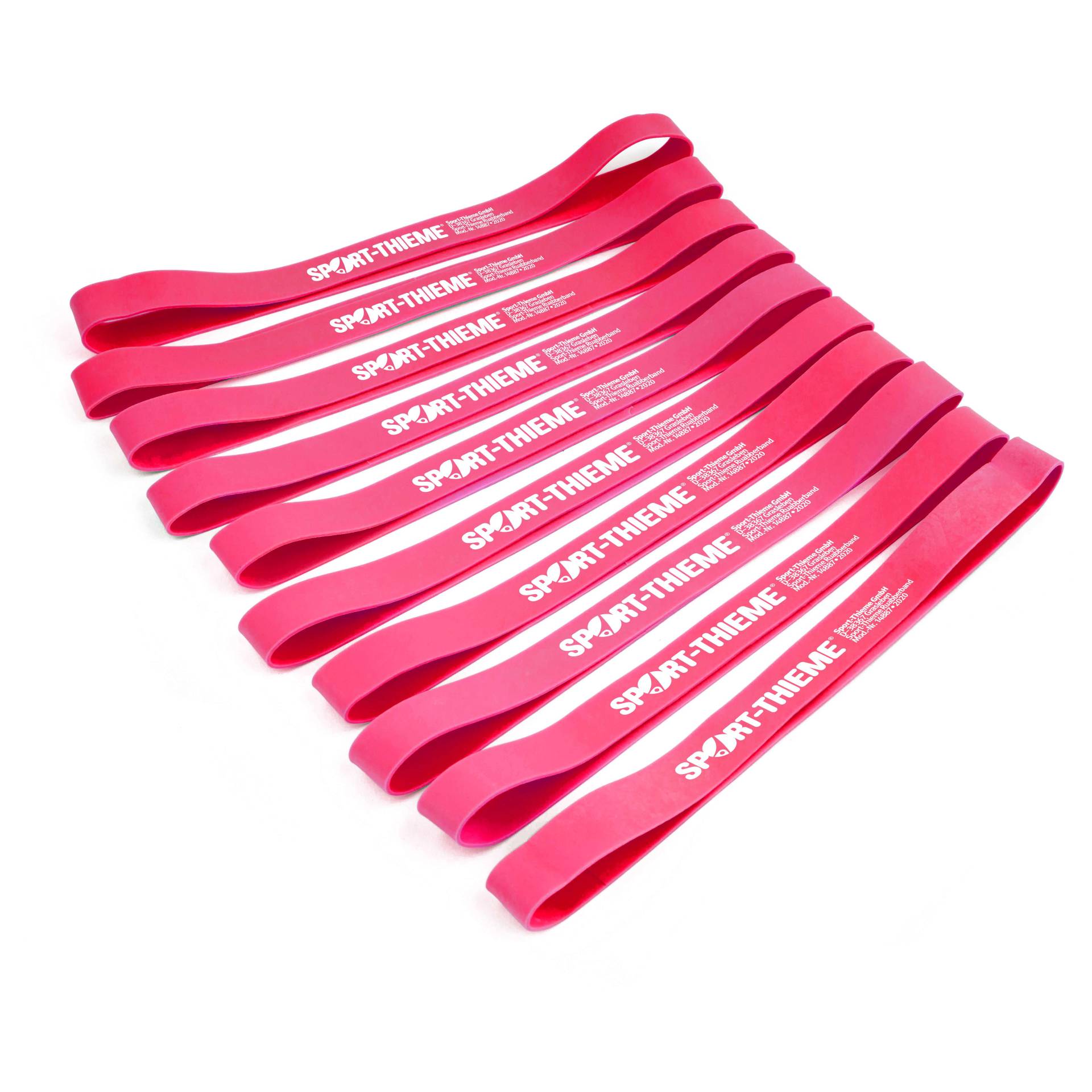 Sport-Thieme Rubberbands-Set, Pink, mittel von Sport-Thieme