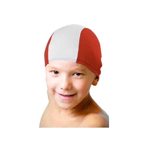 Sport-Thieme Schwimmkappen-Set Textil | Komfortabler Sitz | Für Kinder oder Erwachsene | 2 Farben | 100% Polyester von Sport-Thieme