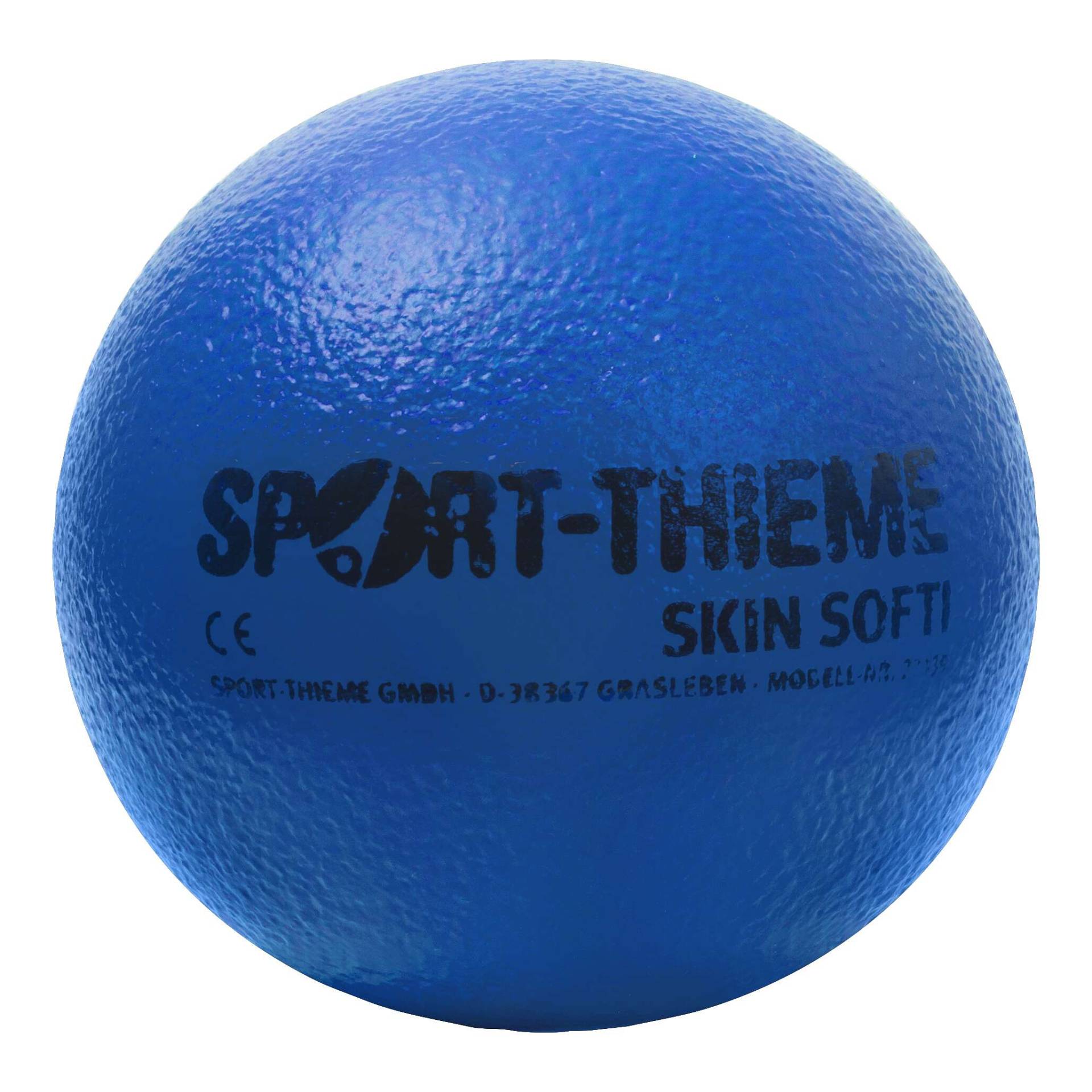 Sport-Thieme Weichschaumball "Skin Softi", Blau von Sport-Thieme