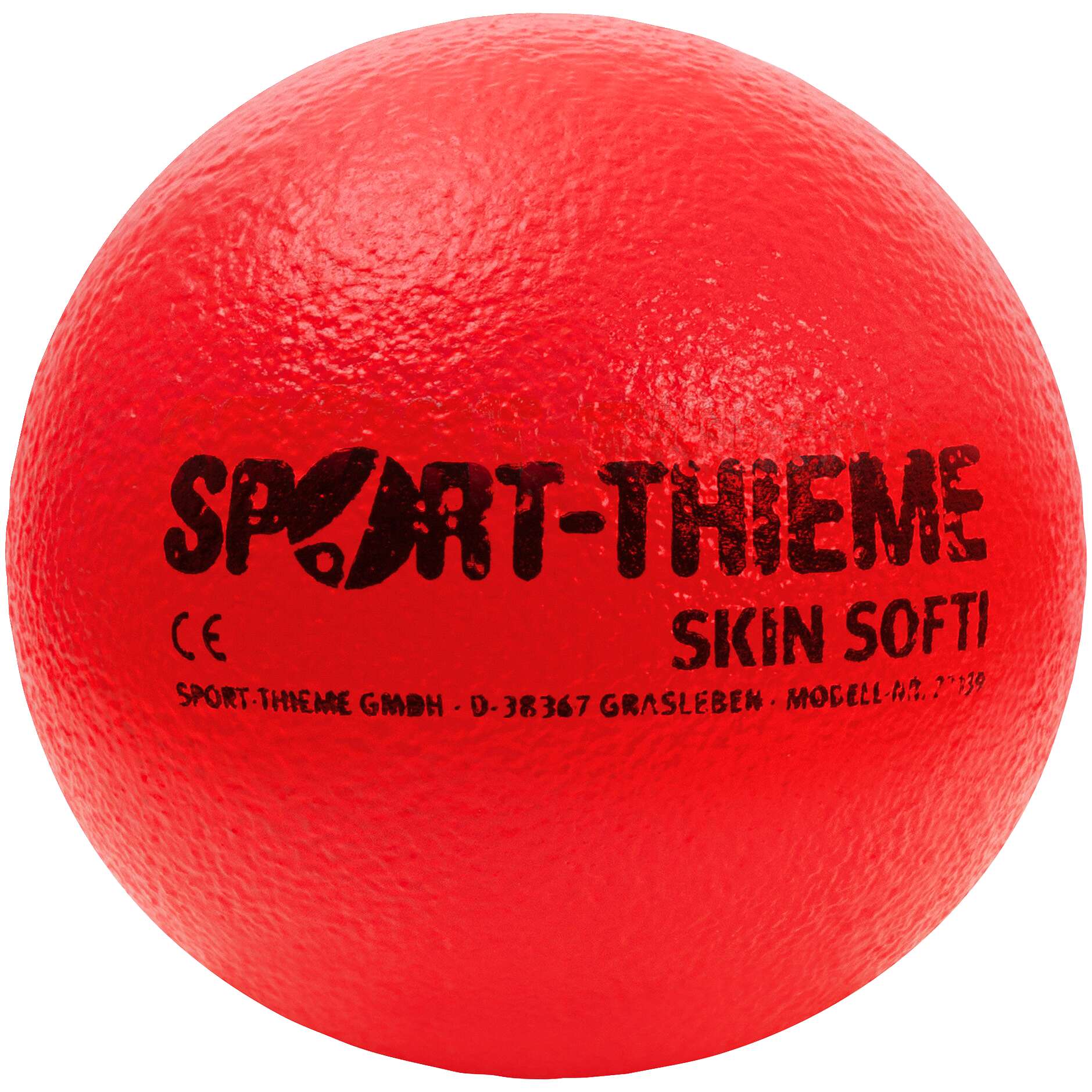 Sport-Thieme Weichschaumball "Skin Softi", Rot von Sport-Thieme