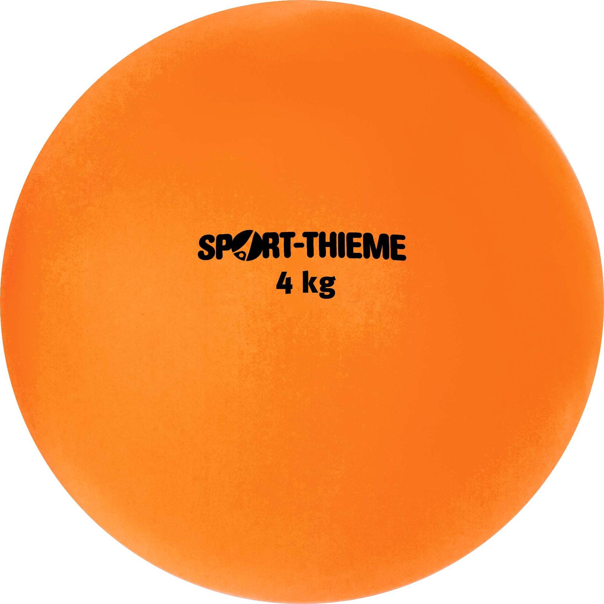 Sport-Thieme Stoßkugel aus Kunststoff, 4 kg, Orange, ø 134 mm von Sport-Thieme
