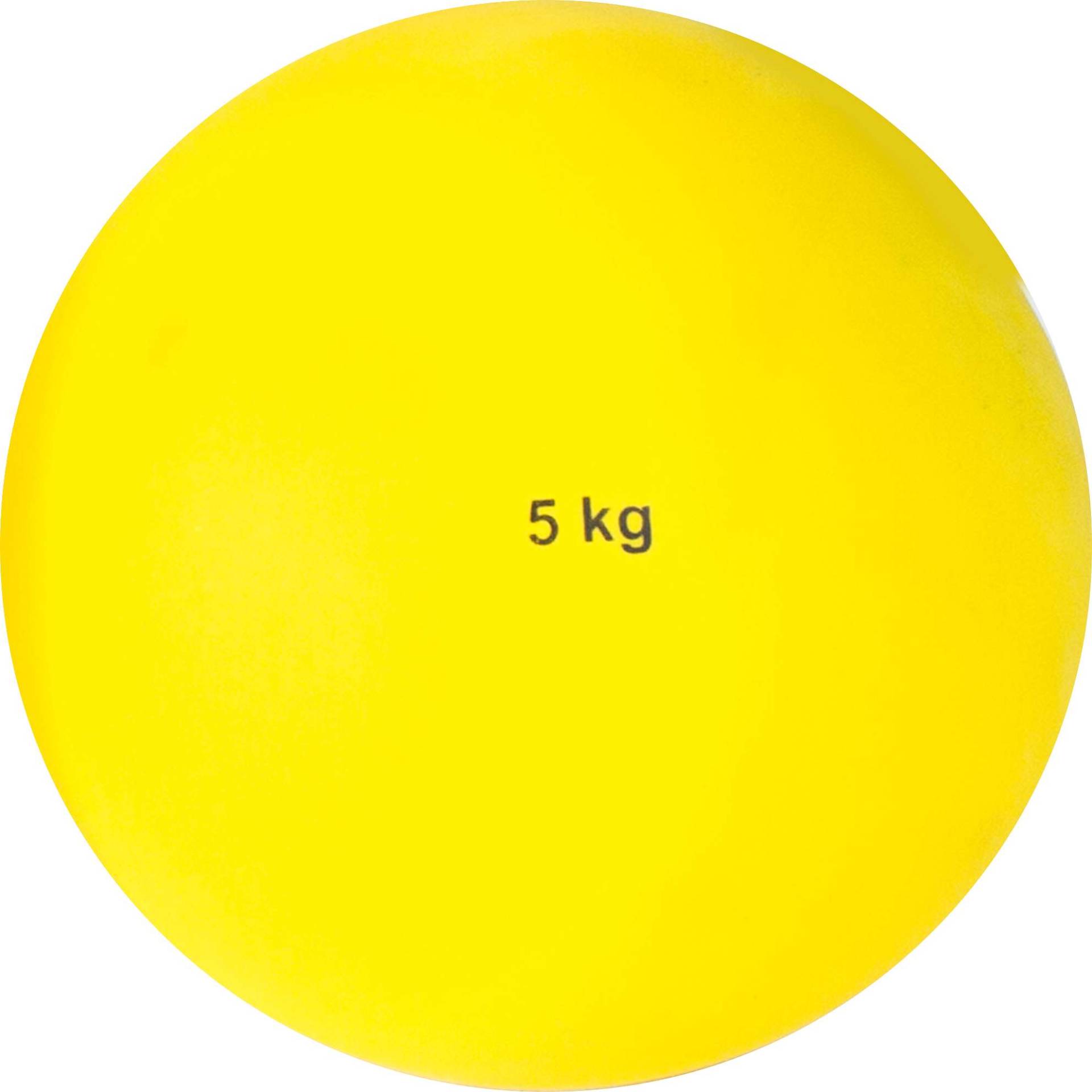 Sport-Thieme Stoßkugel "Kunststoff", 5 kg, Gelb ø 135 mm von Sport-Thieme