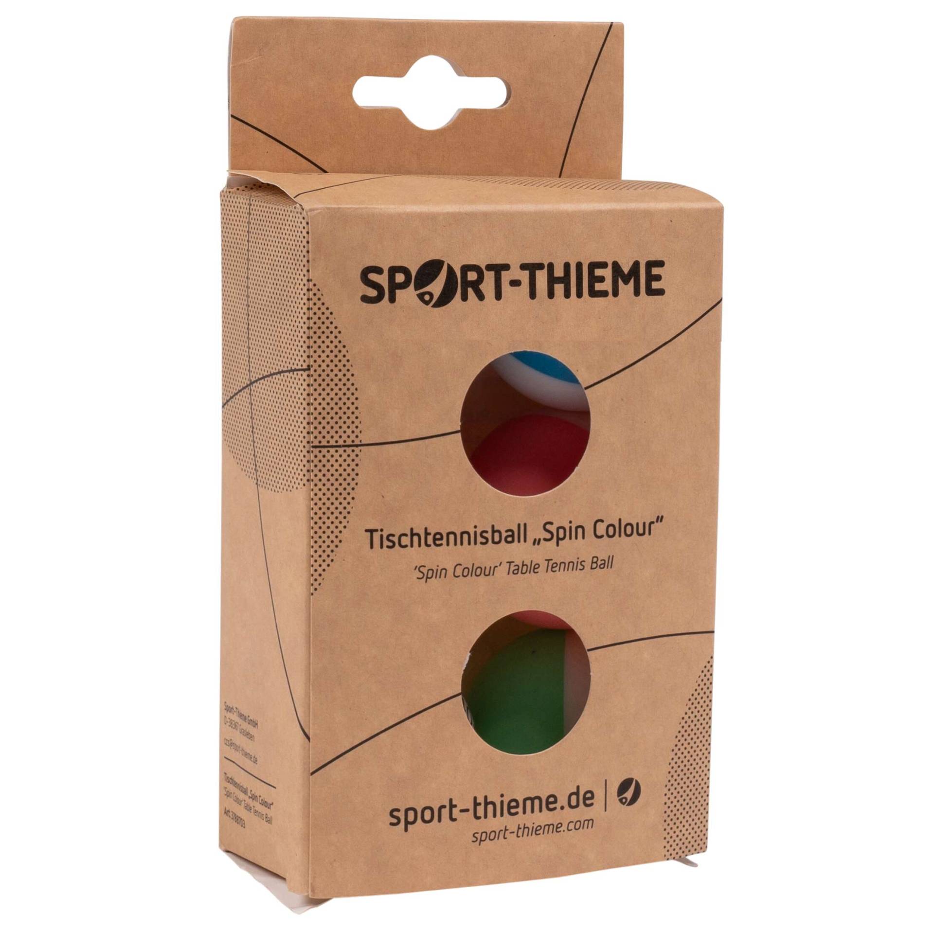 Sport-Thieme Tischtennisball "Spin Colour" von Sport-Thieme