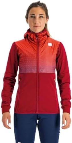 Sportful 0421526-622 RYTHMO W JKT Damen Jacket RED RUMBA/POMPELMO S von Sportful