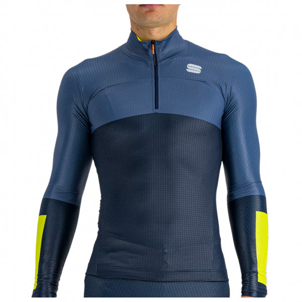 Sportful - Apex Jersey - Langlaufjacke Gr S blau von Sportful
