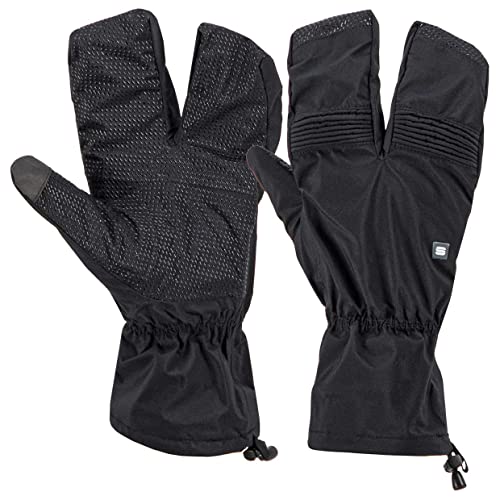 Sportful Herren Lobster Handschuhe, Black, L-XL von Sportful