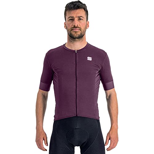 Sportful Herren Monocrom Jersey T-Shirt, Mauve, XL von Sportful