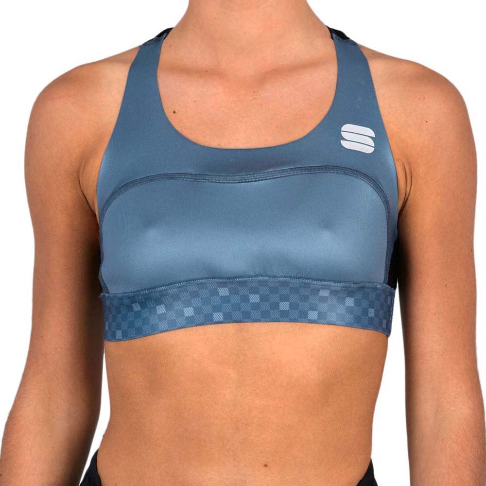 Sportful Pro Sports Bra Blau S Frau von Sportful