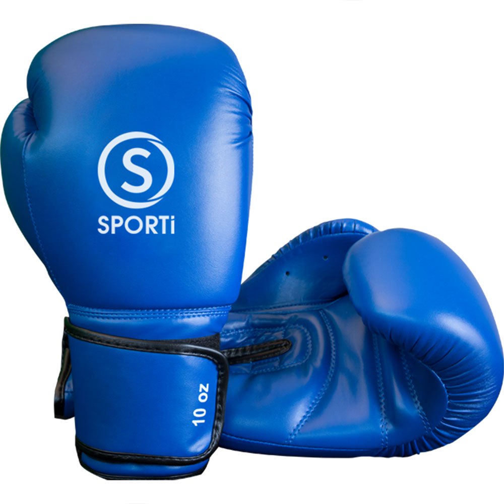 Sporti France 10oz Artificial Leather Boxing Gloves Blau von Sporti France
