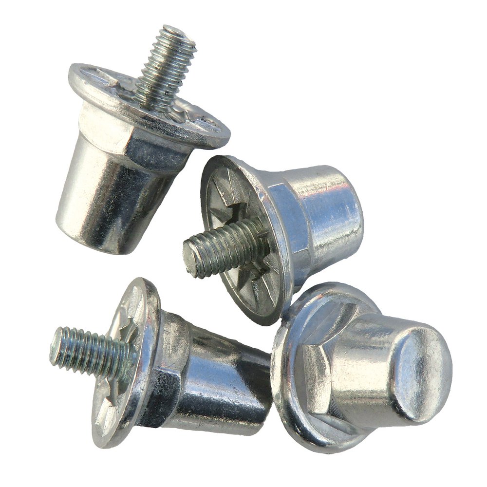 Sporti France Cylindrical Blister 16 Mm 100 Units Crampons Silber von Sporti France