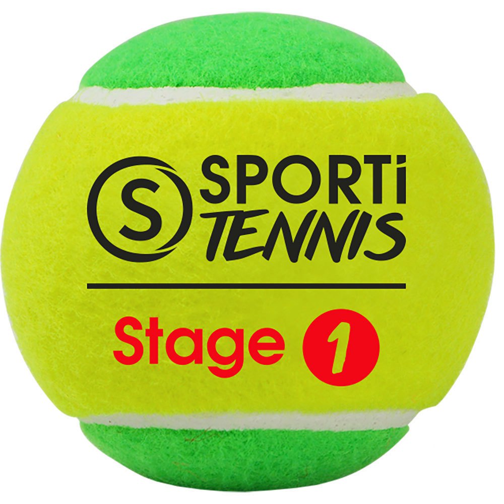 Sporti France Stage 1 Tennis Ball 36 Units Gelb von Sporti France