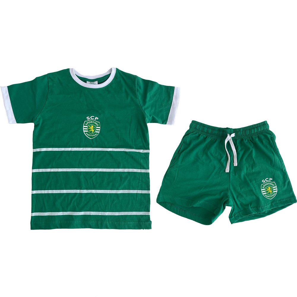 Sporting Cp Junior Short Sleeve Pyjama Grün 12 Years von Sporting Cp