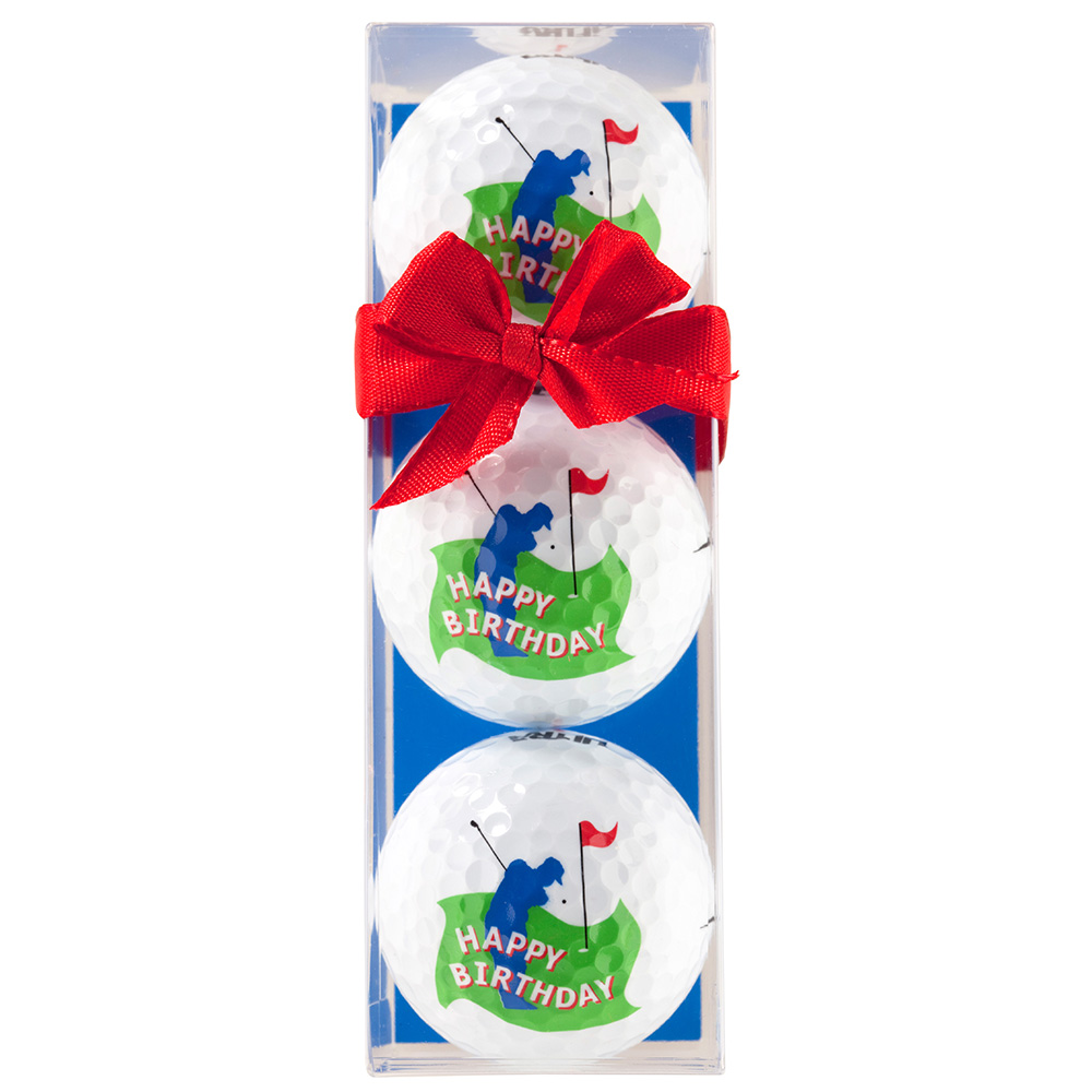 'Golfgeschenk Golfers Birthday (3 GolfbÃ¤lle)' von Sportiques