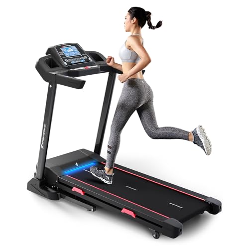 Sportstech F31s Profi Laufband für Zuhause I Premium APP via Bluetooth I LED & Tablethalterung I Deutsche Qualitätsmarke I 4.5 PS, 16 km/h - Fitness Treadmill klappbar bis 120 kg Nutzergewicht von Sportstech