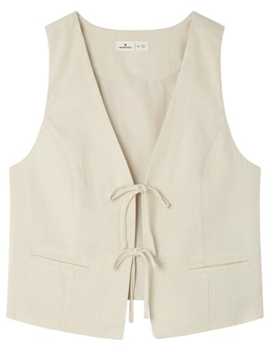 SPRINGFIELD 7.T.M. Weste aus Leinen, für Damen von Springfield
