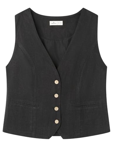 SPRINGFIELD Damenweste, Schwarz, Größe S von Springfield
