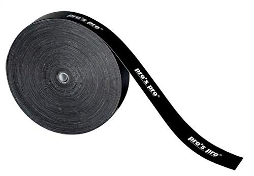 Pro 's Pro Schläger Kopf Schutz Tape 25 m (schwarz) von Spro
