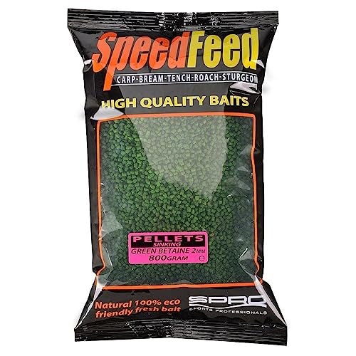 SpeedFeed Green Betaine/Pellets Sinkend 800g / 6mm von Spro