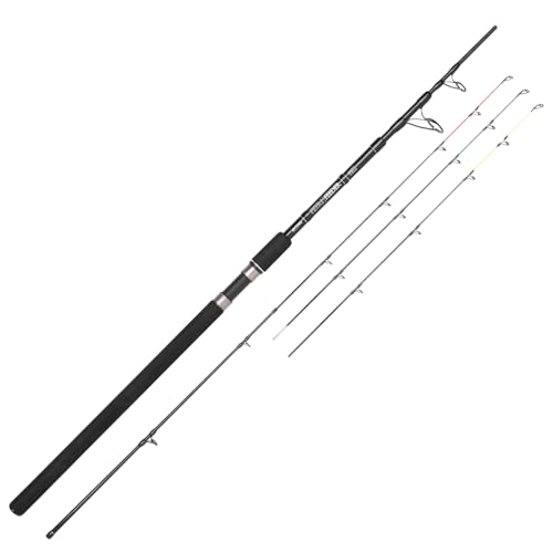 Spro Petri Feeder Tele 270cm 250g - Feederrute, Rute zum schweren Friedfischangeln, Friedfischrute, Flussrute, Teleskoprute von Spro