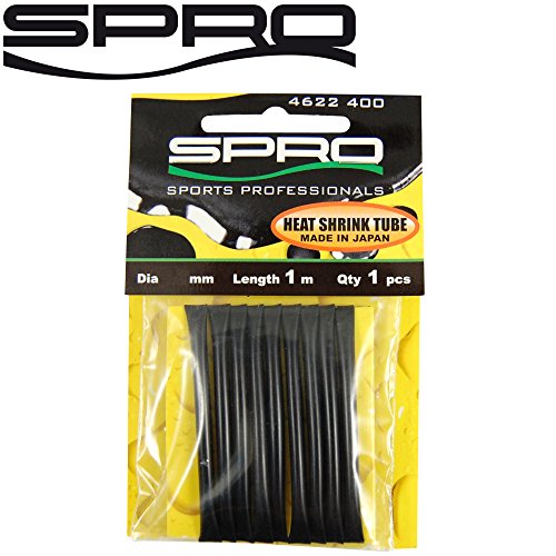 Spro Pike Fighter Heat Shrinktube 1m - Schrumpfschlauch für Vorfach zum Schutz von Hülsen & Knoten, Gummischlauch für Vorfächer, Durchmesser:2.0mm von Savage Gear