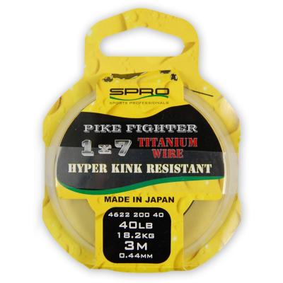 Spro Predator 1X7 Titanium Wire 3M 30Lb von Spro