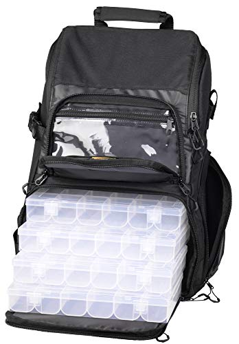 Spro Predator 28x20x45cm Backpack 104 - Angelrucksack für Kunstköder, Rucksack zum Spinnfischen, Kunstköderrucksack, Angeltasche für Spinnangler von Spro