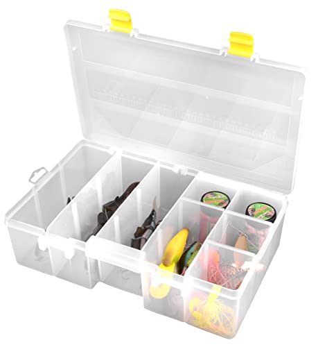 Spro Tackle Box 35,5x23x10cm - Tacklebox für Wobbler & Gummiköder, Köderbox für Swimbaits & Gummifische, Angelbox für Köder von Spro