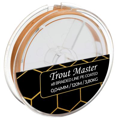 Spro Trout Master Fine Gold X8 Pe 0,04Mm von Spro
