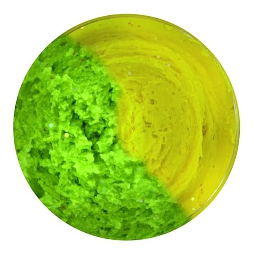 Spro Trout Master Pro Paste Forellenteig Fluo Yellow/Green Garlic Knoblauch UV Active von Spro