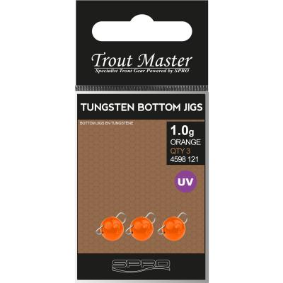 Spro Tungsten Bottom Jigs Uv Orange 2g von Spro