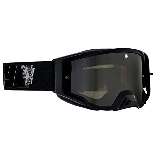 Spy Optics Foundation Schutzbrille für Motocross MX BMX MTB Downhill (Rahmenfarbe: Reverb Onyx – Linsenfarbe: HD Smoke mit schwarzem Spectra Spiegel + HD Clear) von Spy Optics