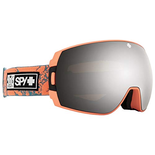 Spy Legacy Se Ski Snowboard Brille Coral Stone - HD+ Bronze w/Silver Spectra Mirror + HD+ LL Yellow w/Green Spectra Mirror von Spy