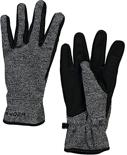 Spyder Bandit Herren Ski Winter Fleece Handschuhe schwarz, L von Spyder
