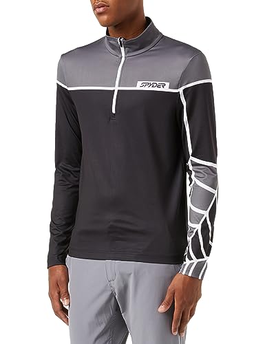 Spyder Capitol Zip T-Neck, Herren, Schwarz, M von Spyder