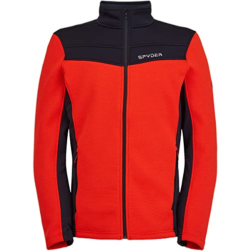 Spyder Herren Encore Fz Skijacke, Light Pastel Red, S EU von Spyder