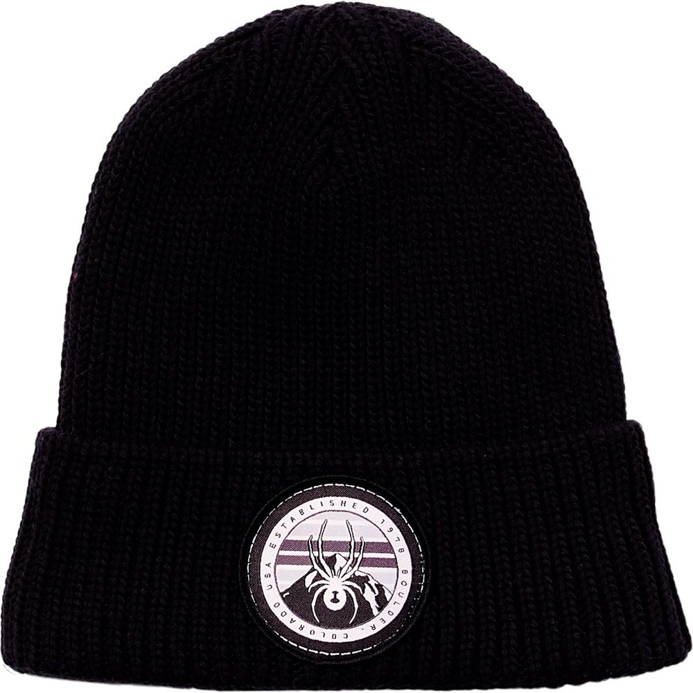 Spyder Link Beanie Schwarz M-L Junge von Spyder