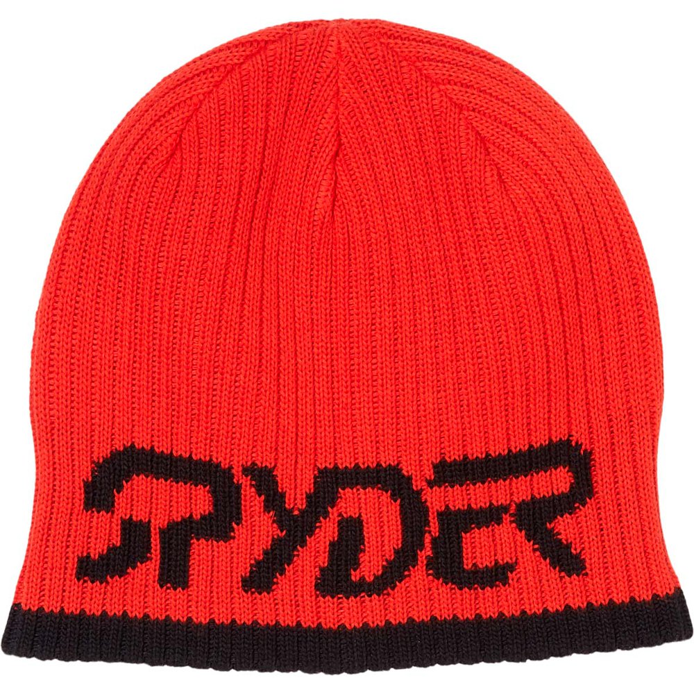 Spyder Logo Beanie Orange  Mann von Spyder