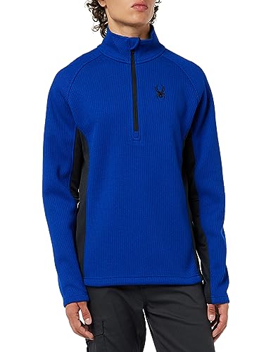 Spyder OUTBOUND 1/2 ZIP FLEECE JACKET, Herren, Electric Blue, S von Spyder