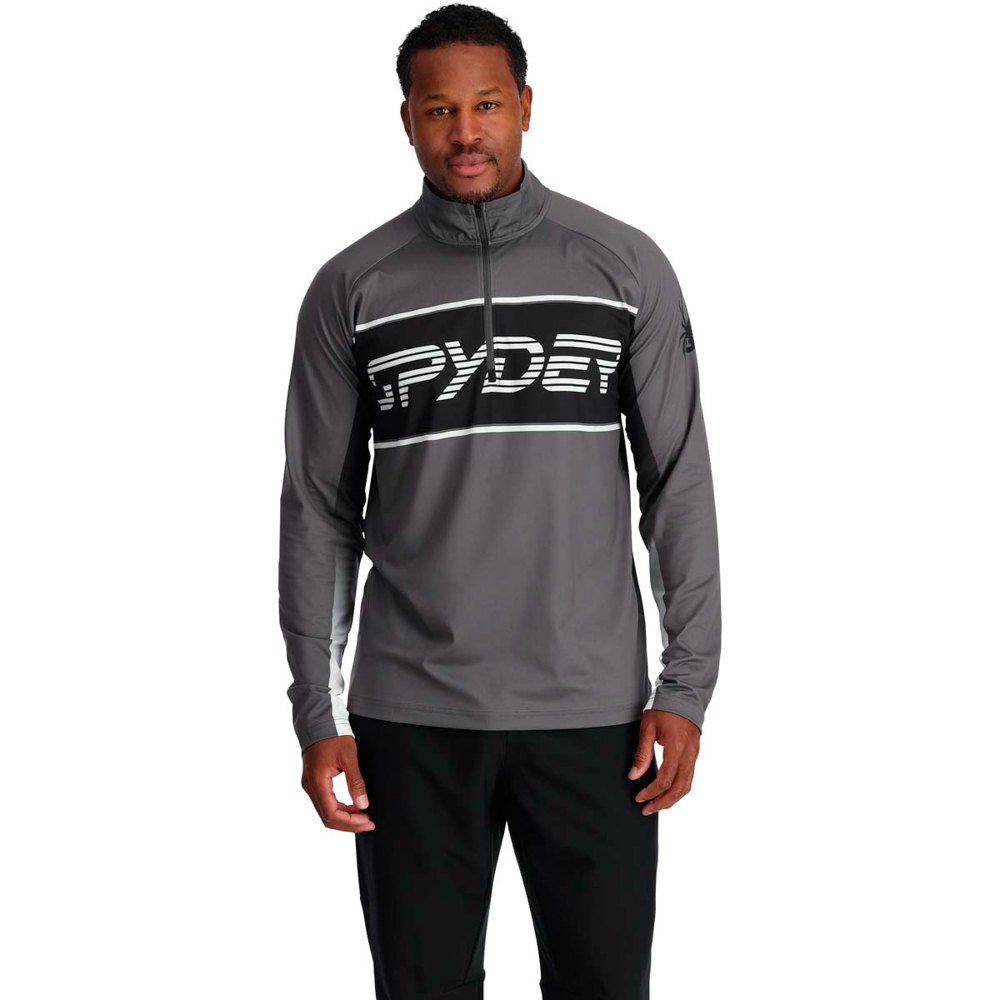 Spyder Paramount Half Zip Sweatshirt Grau L Mann von Spyder