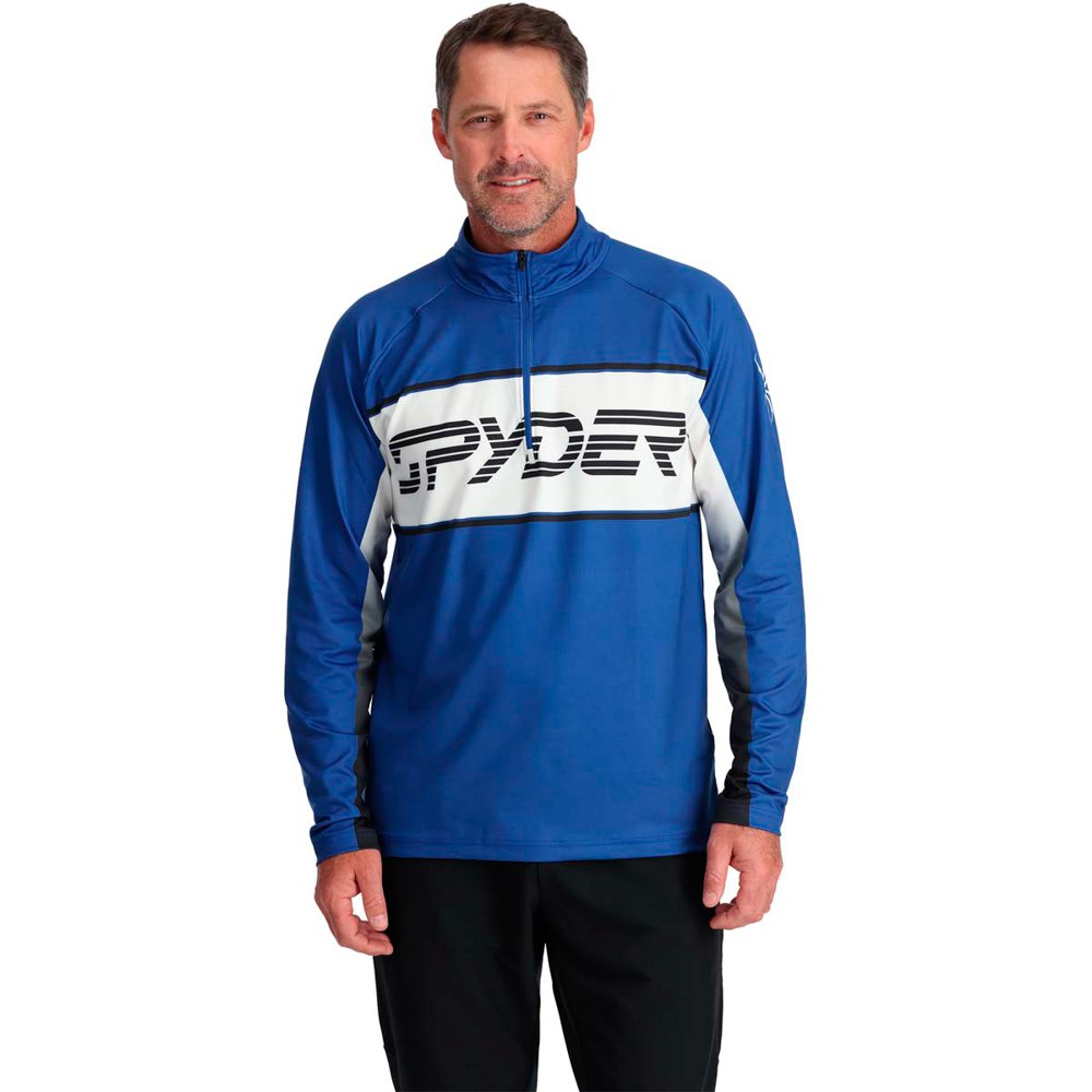 Spyder Paramount Half Zip Sweatshirt Blau L Mann von Spyder