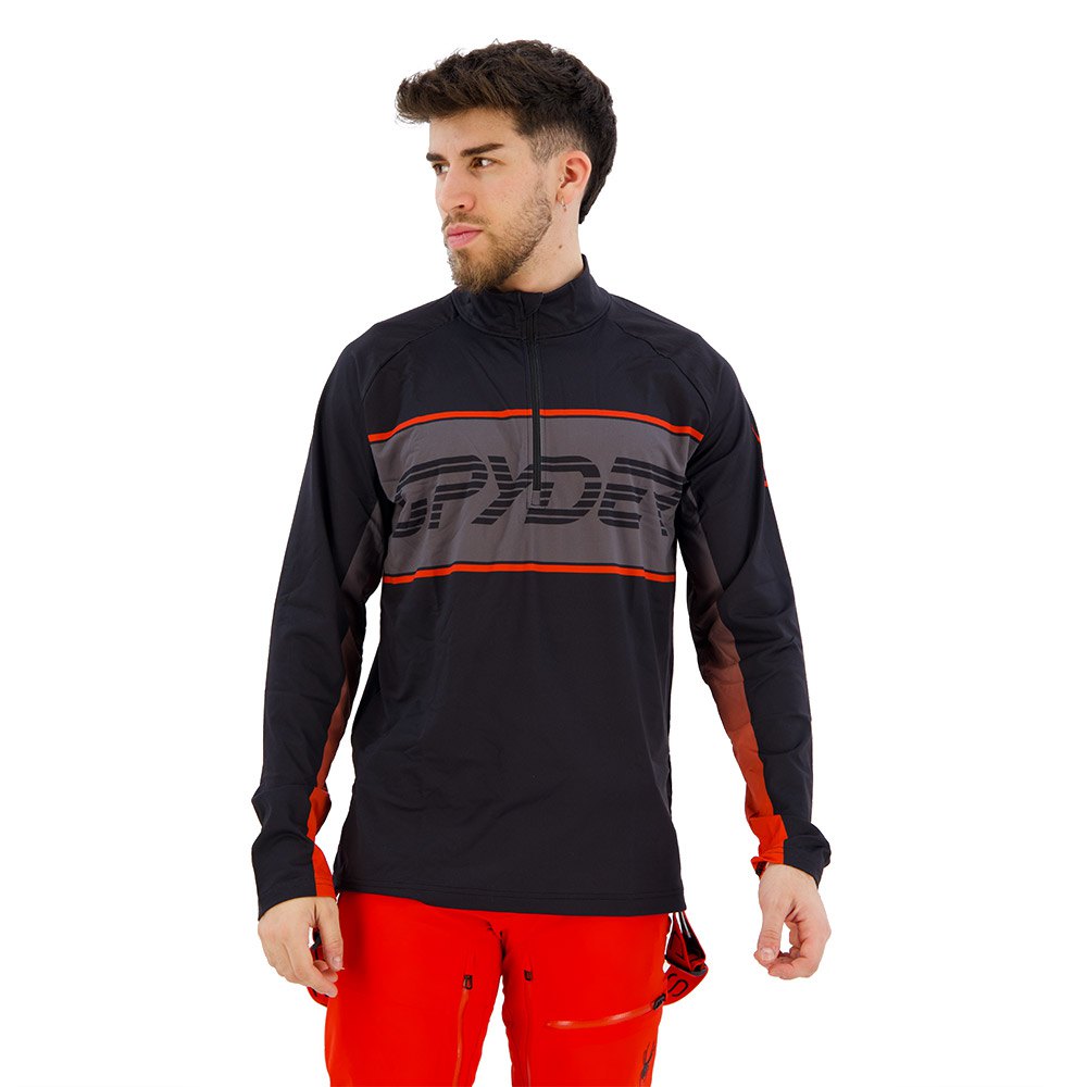 Spyder Paramount Half Zip Sweatshirt Schwarz M Mann von Spyder
