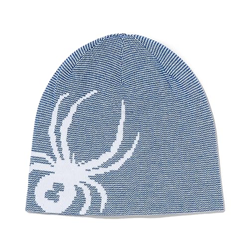 Spyder Reversible Innsbruck Beanie-Mütze Electric Blue Einheitsgröße von Spyder