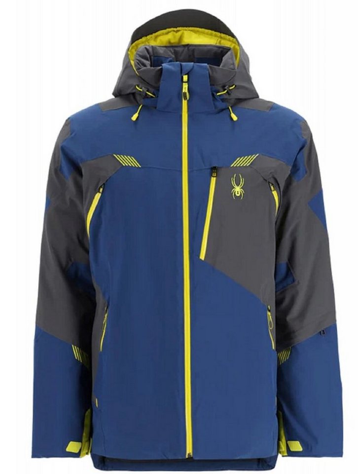 Spyder Skijacke Spyder Leader Herren Skijacke Winterjacke abyss citron 221026 von Spyder