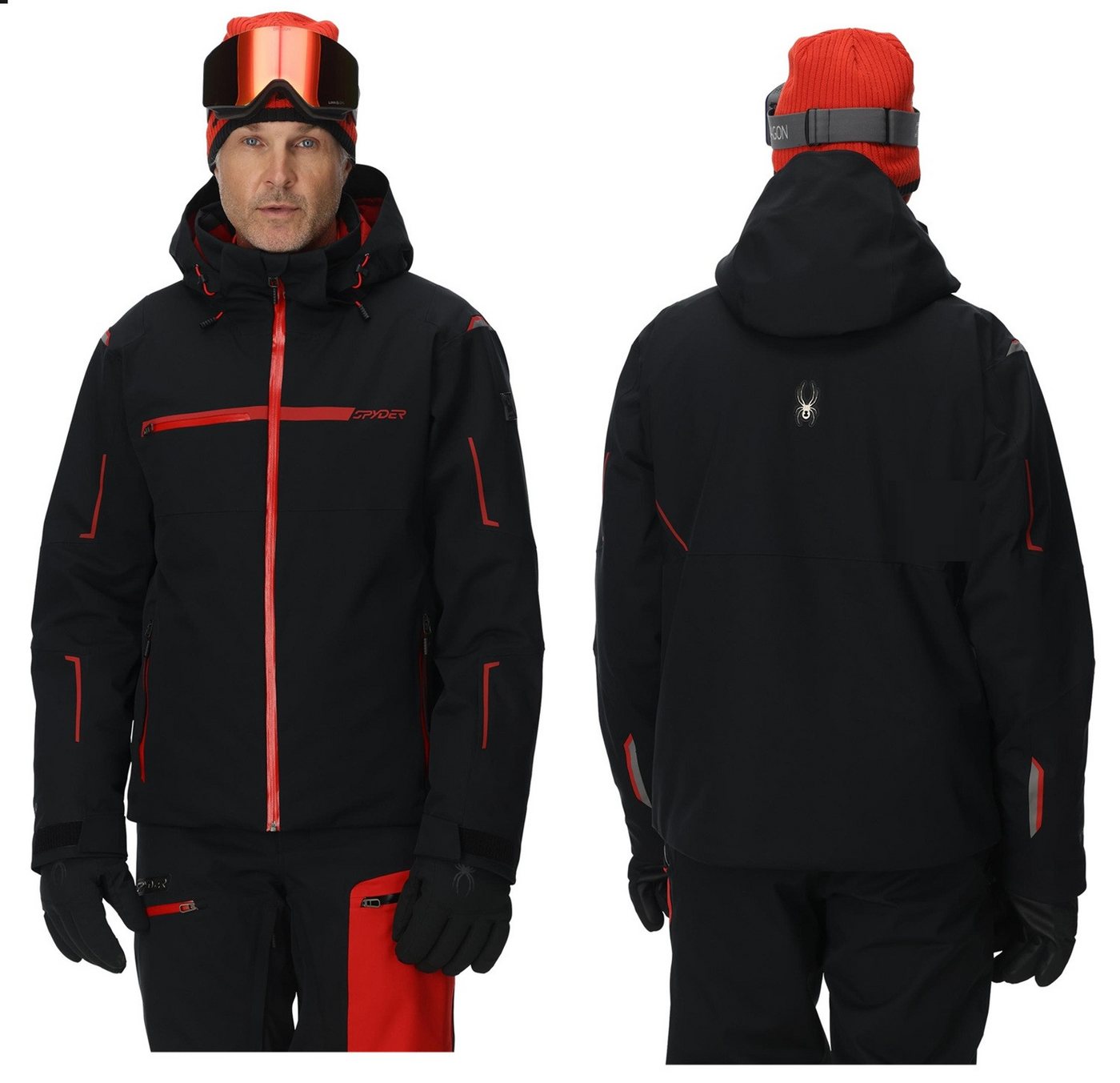 Spyder Skijacke Spyder Titan Jacket Herren Skijacke Winterjacke 38SA075404 BLK5 von Spyder