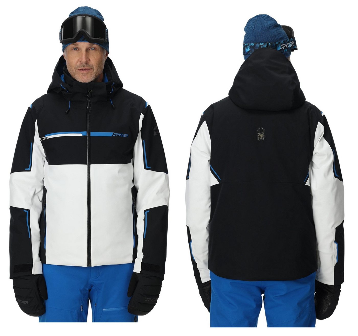 Spyder Skijacke Spyder Titan Jacket Herren Skijacke Winterjacke 38SA075404 WHT von Spyder