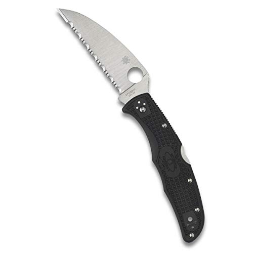 Spyderco C10FSWCBK Messer Endura 4, schwarz, Griff 12,5 cm von Spyderco