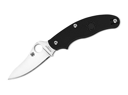 Spyderco C94Pbk3 Unisex – Erwachsene Taschenmesser Uk Pen Knife Drop Black, schwarz, 17,7 cm von Spyderco