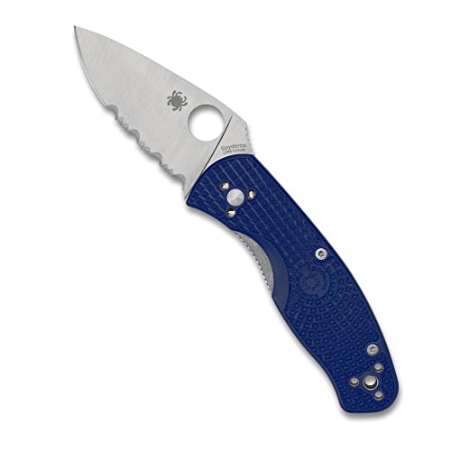 Spyderco Knives Persistence C136PSBL Dark Blue FRN and S35VN Stainless Knife von Spyderco