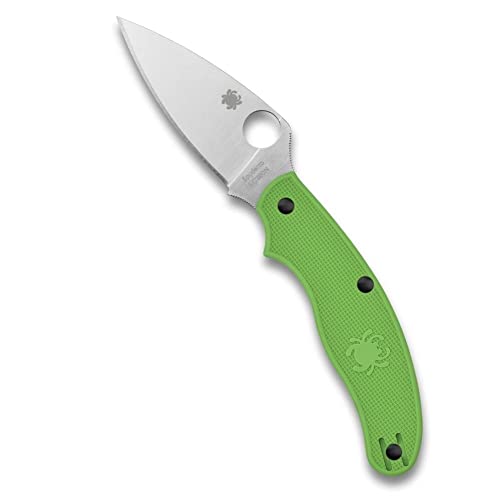 Spyderco Knives UK Penknife Salt C94PGR LC200N Stainless and Green FRN Pocket Knife von Spyderco